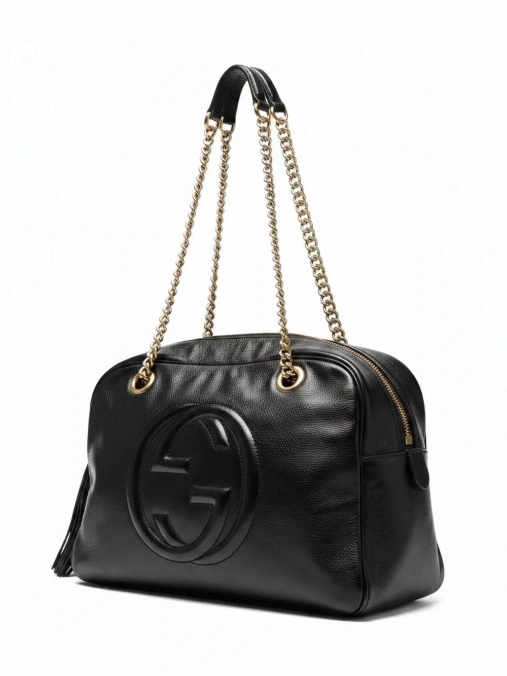 🖤 Authentic Gucci Soho Leather Chain Shoulder Bag 🖤 - Picture 3 of 13